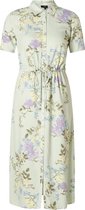 YESTA Jaeny Jurk - Light Aqua/Multi Col - maat 3(52)