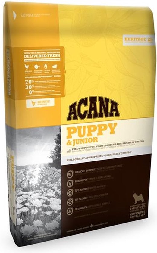 Acana Heritage Puppy & Junior 17 kg - Hond