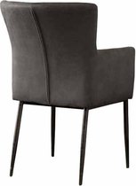 Toledo armchair | 63x56x89 | Antraciet