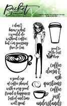 Coffee Understands Clear Stamps (S-136)