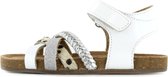 Shoesme witte sandalen met metallic details