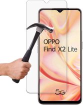 Screenprotector Glas - Tempered Glass Screen Protector Geschikt voor: Oppo Find X2 Lite - 2x AR202