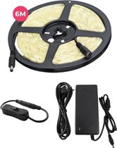 Lagiba 12V waterdichte LED strip - 600 cm - 3000K - 28.8 Watt