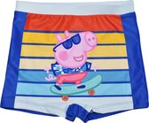 Nickelodeon Zwembroek Peppa Pig Jongens Polyester Donkerblauw Mt 4 Jaar