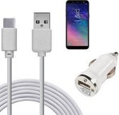 Autolader Samsung A6 2018 Micro USB