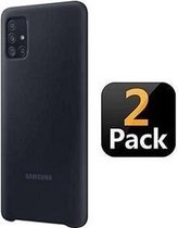 Telefoonhoesje - Back Cover - Geschikt Voor Samsung Galaxy A71 - Zwart