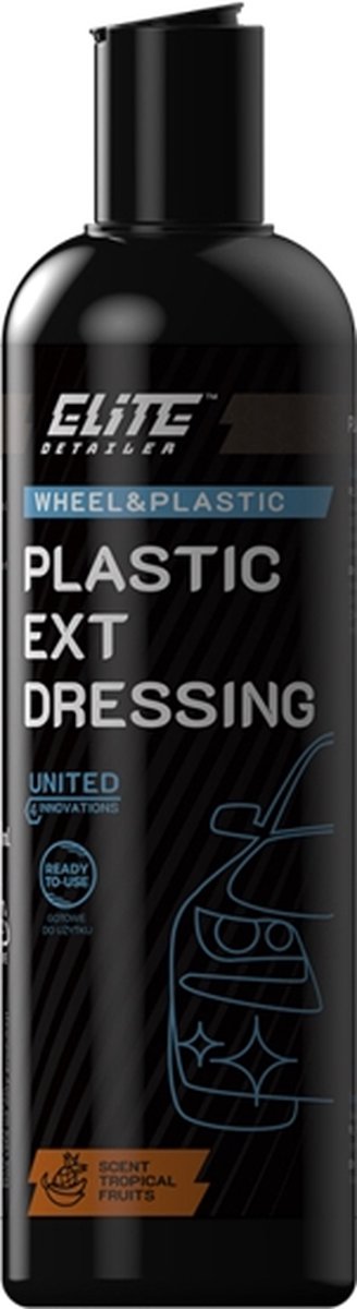 Elite Detailer Plastic EXT Dressing | Kunststof Dressing - 500 ml