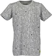 Blue Seven jongens t-shirt Encoded Med Grey