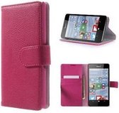 Microsoft Lumia 950 Hoesje Wallet Case Roze