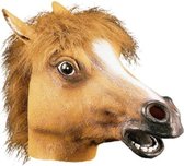 Carnival Toys Verkleedmasker Paard Latex Bruin One-size