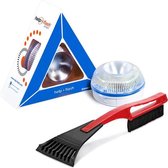 Help flash slim - autonoom noodlicht met schraper