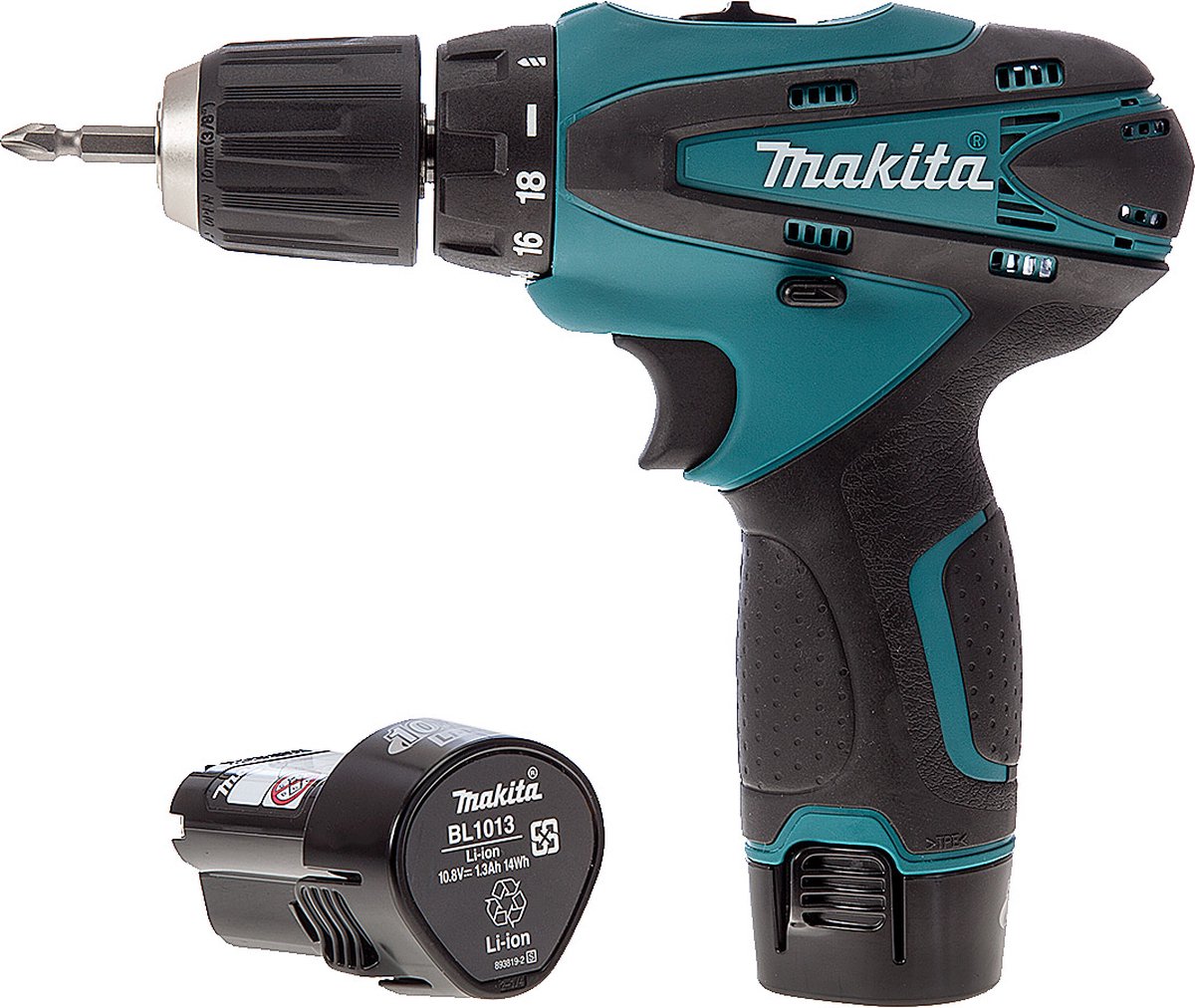 Makita DF330DWE - Compacte Accuboormachine