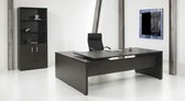 Directiebureau model hoekbureau Chief 230x172cm rechts Donker Eiken