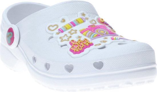 Skechers Heart Charmer Photobomb Slipper Vrouwen Wit