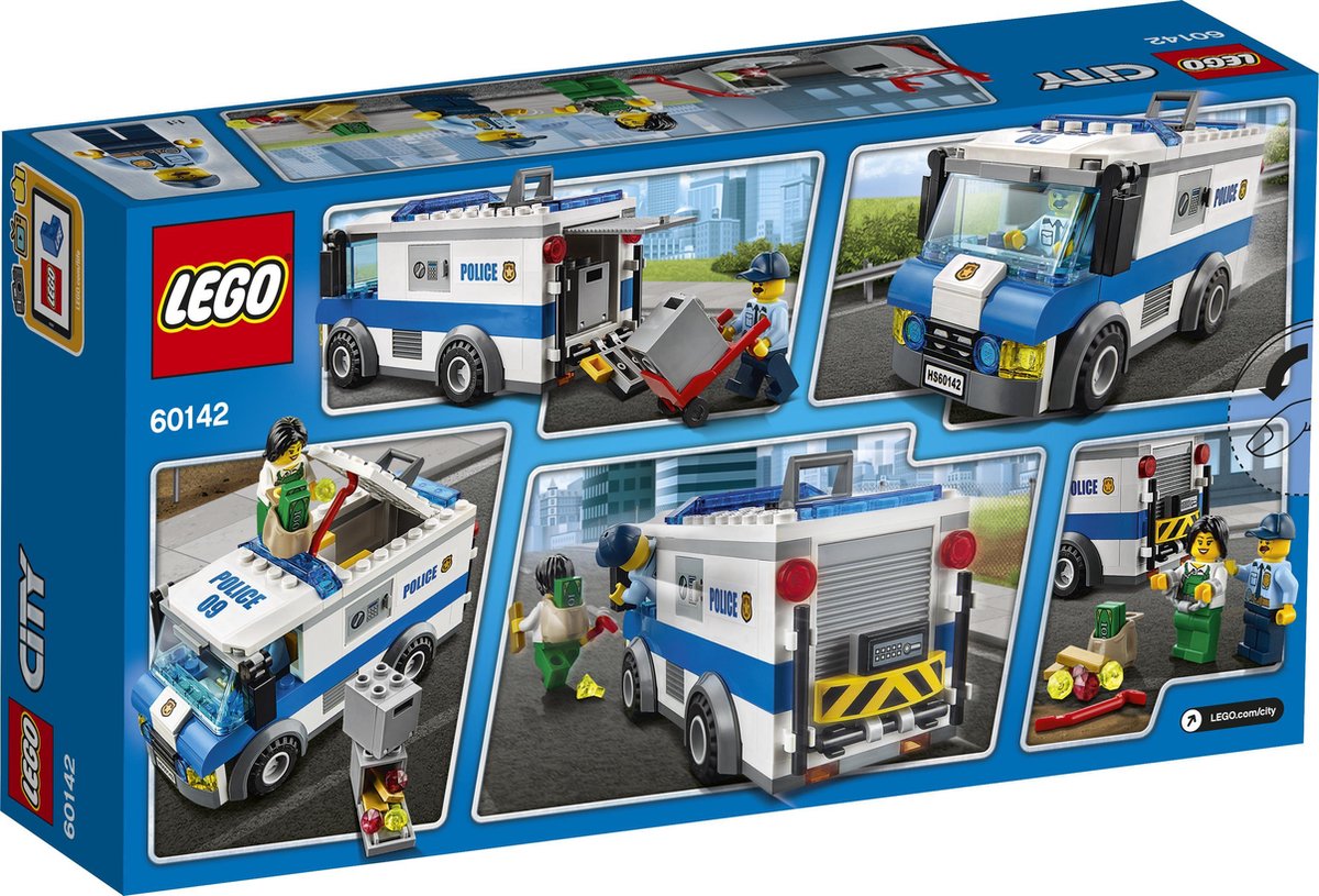 LEGO City Geldtransport - 60142 | bol