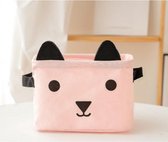Clever Storage Opbergboxen speelgoed - Roze - Decoratief & Opvouwbaar
