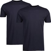 Lerros Korte mouw T-shirt - 2001014 (2Pack) Marine (Maat: XXXL)