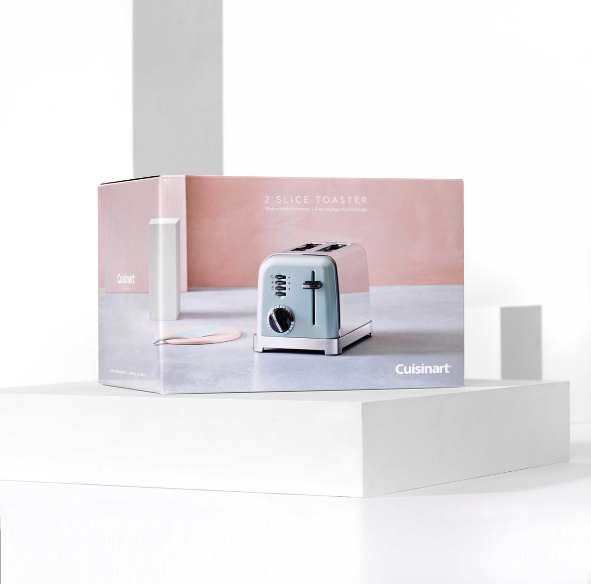 Cuisinart - 2 Slice Toaster Broodrooster - 2 sleuven - Ontdooifunctie - Bagelfunctie - 6 standen - Groen thumbnail 6