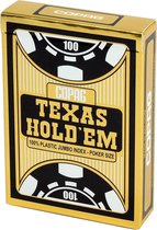 Copag Texas Hold'em Gold Zwart 100% plastic