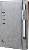 Voor iPad Mini 4 & 3 & 2 & 1 CMai2 Tmall Kaka Litchi Texture Horizontaal Flip Leren Case met Houder & Kaartsleuf & Fotolijst & Pen Slot (Grijs)