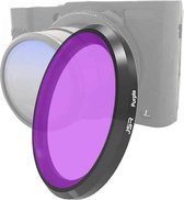 JSR gekleurde lensfilter voor Panasonic LUMIX LX10 (paars)