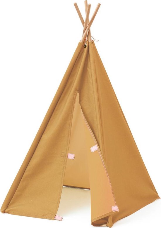 Mini Tente Tipi Kid's Concept - Jaune | bol