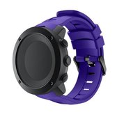 Smart Watch siliconen polsband horlogeband voor Suunto Ambit3 verticaal (paars)