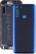 Batterij Back Cover voor Motorola One Fusion / XT2073-2 (blauw)