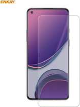 Voor OnePlus 8T ENKAY Hat-Prince 0,26 mm 9H 2,5D gebogen gehard glasfolie