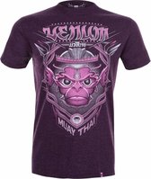 Venum Hanuman T Shirt Paars Kickboks Kleding maat XXL