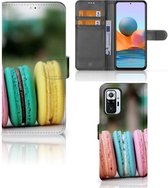 GSM Hoesje Xiaomi Redmi Note 10 Pro Flipcover Maken Macarons