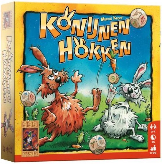 Afbeelding van het spel Konijnen Hokken - Dobbelspel