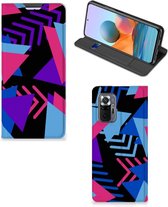 Stand Case Xiaomi Redmi Note 10 Pro Telefoonhoesje Funky Triangle