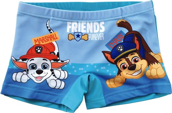Nickelodeon Zwembroek Paw Patrol Turquoise Polyester Mt 2 Jaar | bol.com
