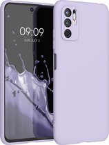 kwmobile telefoonhoesje voor Xiaomi Redmi Note 10 5G - Hoesje voor smartphone - Back cover in lavendel