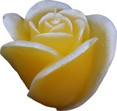 Oranje roos figuurkaars met bananen geur 100/120 (30 uur)