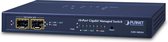 PLANET GSD-1002M netwerk-switch Managed L2/L4 Gigabit Ethernet (10/100/1000) Power over Ethernet (PoE) Blauw