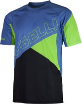 Rogelli MTB Shirt KM Adventure Blauw/Zwart/Groen L