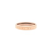 Daniel Wellington Classic Dames en heren Ring Staal - Roségoudkleurig - 19.75 mm / maat 62