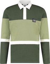 Ballin Amsterdam -  Heren Slim Fit    Polo  - Groen - Maat L