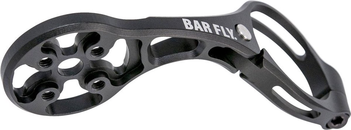 Bar Fly Fietshouder Race Mini Aluminium Zwart 3-delig