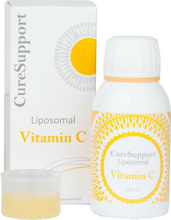 Vedax Liposomal Vitamine C 1000mg Sinaasappel 250 Oplossing