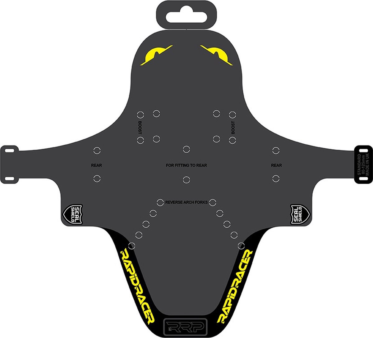 Rapidracerproducts Spatbord Enduroguard Mtb 80-120 Mm Geel