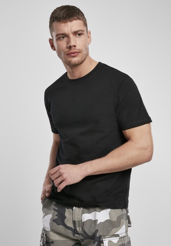 Tshirt Homme Urban Classics -2XL- Zwart Basic