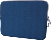 Mobigear Effen Laptop Sleeve 15.4 inch Blauw