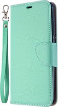 Xiaomi Redmi 8A Hoesje - Mobigear - Excellent Serie - Kunstlederen Bookcase - Turquoise - Hoesje Geschikt Voor Xiaomi Redmi 8A