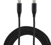 Mobigear USB-C naar USB-C Kabel 1 Meter - Zwart
