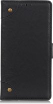 LG G8 ThinQ Hoesje - Mobigear - Ranch Serie - Kunstlederen Bookcase - Zwart - Hoesje Geschikt Voor LG G8 ThinQ