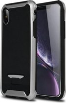 Mobigear Armor Hardcase Hoesje - Geschikt voor Apple iPhone Xr - Zilver