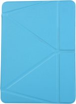 Apple iPad Pro 11 (2018) Hoes - Mobigear - Origami Serie - Kunstlederen Bookcase - Blauw - Hoes Geschikt Voor Apple iPad Pro 11 (2018)